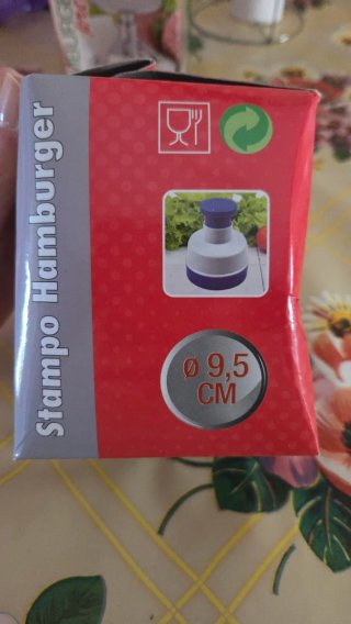 Stampino per hamburger 9,5 cm