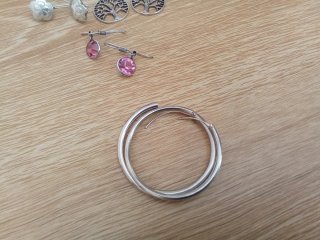Conjunto 4 Pendientes Plata Ley