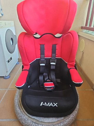 Silla de auto Isofix i-MAX roja