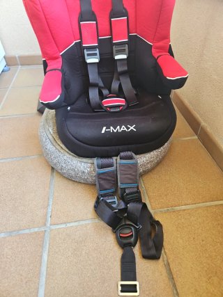 Silla de auto Isofix i-MAX roja