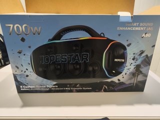 Altavoz Portátil Bluetooth Negro  hopestar a90
