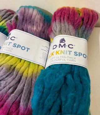 3 madejas de lana Quick Knit Spot de Dmc