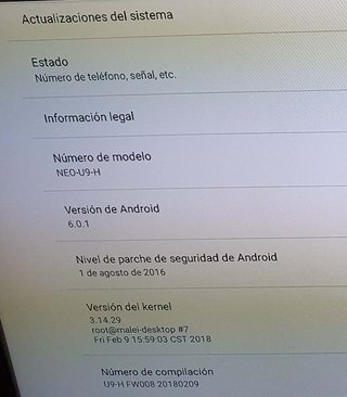 Reproductor Android Minix Neo U9H