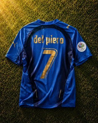 Camiseta Italia Mundial 2006