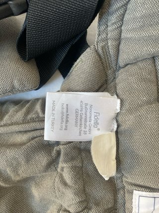 Mochila Portabebés Fidella gris