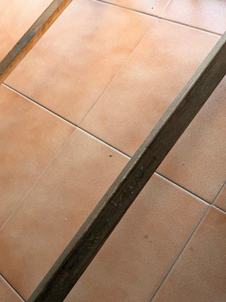 Mesa de balcón de madera 1m x 60cm