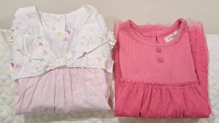 Vestido Bebé Menina T 3/6 Meses os dois por  12,00