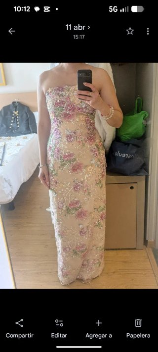 Vestido fiesta hecho a medida