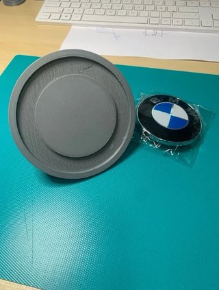 Tapacubos BMW K75 con freno tambor trasero