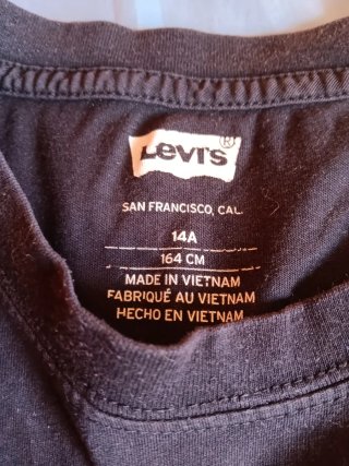 Camiseta Levi's Negra Original