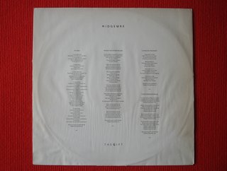 Midge Ure. The Gift. LP Vinilo.