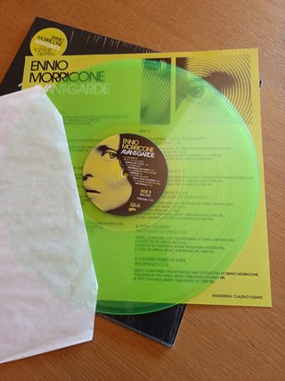Ennio Morricone - Avant-garde LP Vinilo Verde Ácid