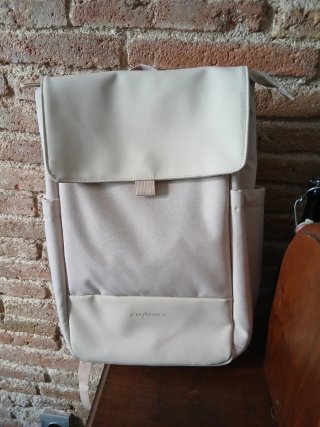 Mochila Franky para portátil color beige
