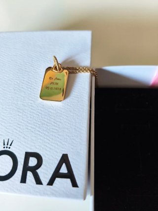 Placa Pandora Dorada