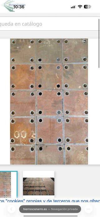 Placa de anclaje