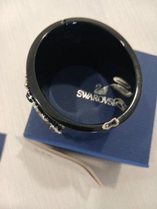 Brazalete Swarovski Negro con Cristales