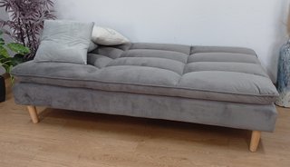 Sofá Cama Confort, Gris Oscuro. Cómodo. ¡Oferta!