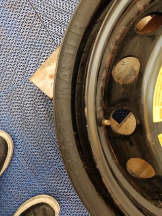 Rueda repuesto Porsche 2006/2012