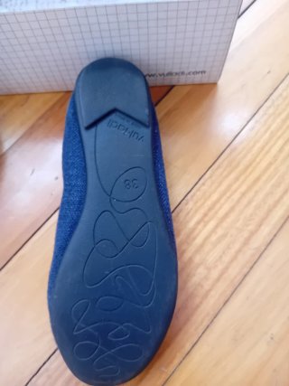 Zapatos planos Parisina azul
