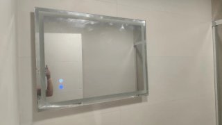 Espejo 80x60cm con luz LED