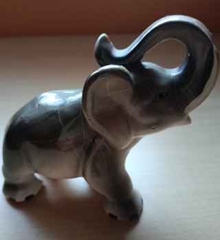 Elefante Cerámica Vintage