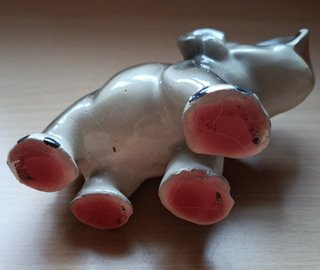 Elefante Cerámica Vintage