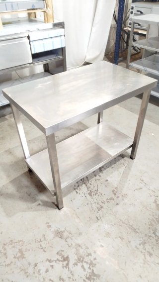 Mesa de trabajo acero inoxidable hostelería