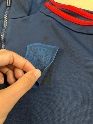 Chaqueta Adidas España Azul Roja