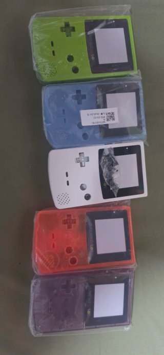 Lote 5 Carcasas Game Boy Color