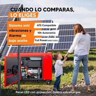 GENERADOR  ITC POWER IT8000D-T DIESEL TRIFÁSICO