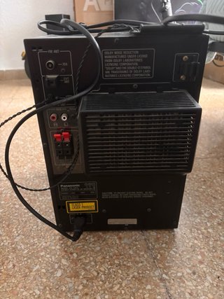 Minicadena Panasonic para reparar