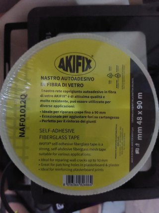 Cinta Fibra Vidrio AKIFIX 48mm x 90m