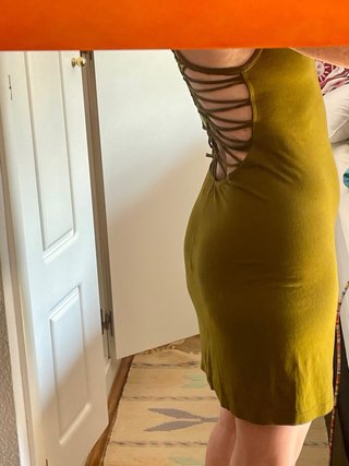Vestido hippie verde de Goddess Bélgica