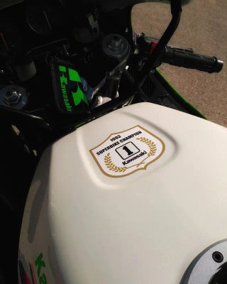 Pegatina Kawasaki ZXR Superbike Champion 1993