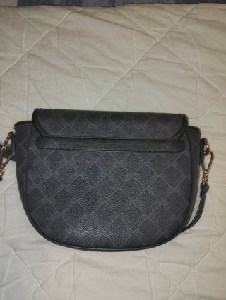 Bolso Lonbali Negro y Dorado