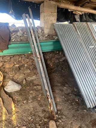 Puertas metálicas galvanizadas garaje