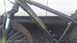 Bicicleta Rockrider Negra