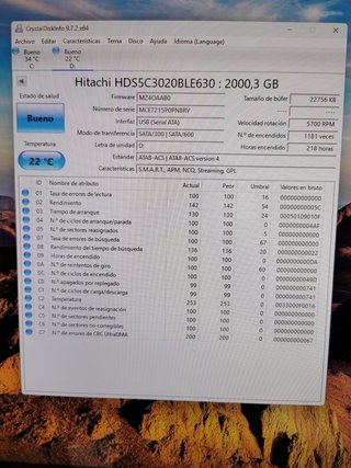4 Discos Duros HDD Seagate, Toshiba, WD