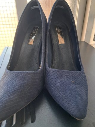 Zapatos de tacón morados talla 41