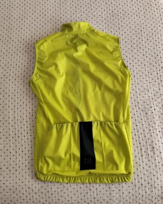 Chaleco cortavientos Orbea Hiru Advance amarillo S