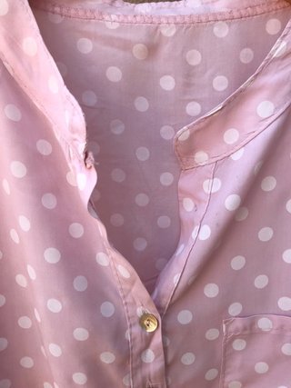 Conjunto Ropa Mujer: Blusa Rosa Lunares y Falda