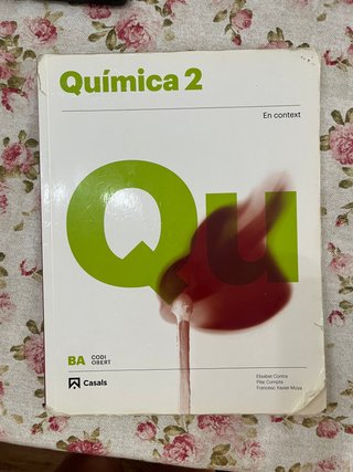 Libro química 2. Casals