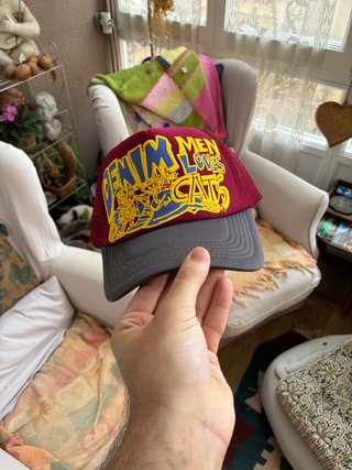 Gorra Y2K Denim Loves Cats