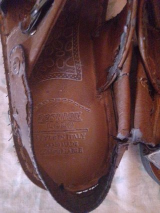 Chanclas de cuero Lolo Faction Italianas