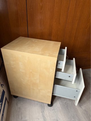 Cajonera con ruedas