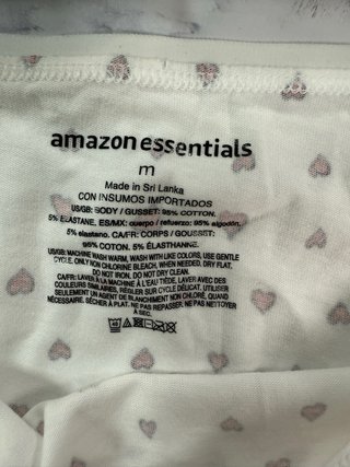 12 Bragas Algodón Mujer Amazon Essentials Talla S