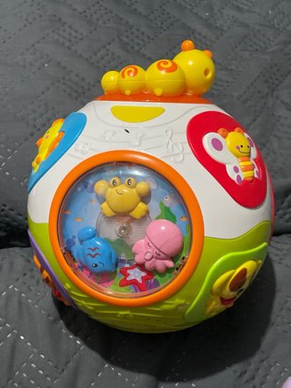 Pelota con sonido  Interactiva Musical Bebé