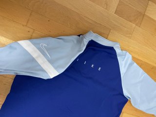 Sudadera Nike Mujer Azul Media Cremallera
