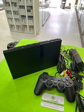 Consola PlayStation 2 Negra + Mando