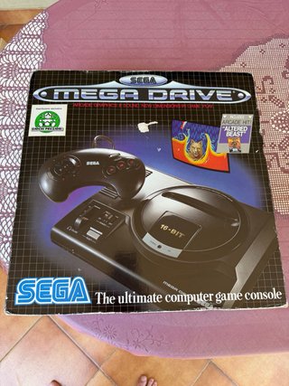 SEGA Mega Drive 16-Bit Console Originale Vintage